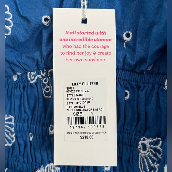 NWT- Lily Pulitzer Kilynn Dress - Picture 2 of 2